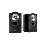 KEF iQ10BL Bookshelf Speaker (Pair, Black)
