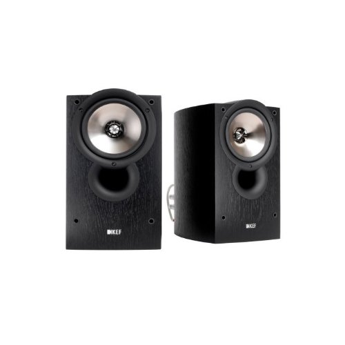 KEF iQ10BL Bookshelf Speaker (Pair, Black) KEF iQ10BL Bookshelf Speaker (Pair, Black)