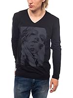 BIAGGIO Camiseta Manga Larga (Negro)