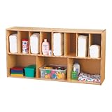 Jonti-Craft 5141JC007 DIAPER ORGANIZER - YELLOW