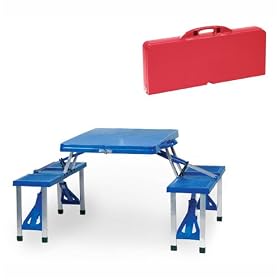 Folding Table and Seats by Picnic Time