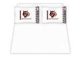 Best Quality Micro Fiber Sheet Set - Cincinnati Bengals NFL /Color White Size Twin