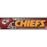 Kansas City Chiefs - Helmet & Name Bumper Sticker