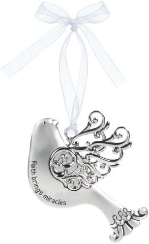 Blessing Birds Ornament - Faith brings miracles