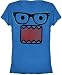 DOMO SHIRT - DORKY DOMO T-SHIRTS - NERDY DOMO T-SHIRTS - NERDY DORKY DOMO TEE - GEEKY DOMO FOR GIRLS AND JUNIORS