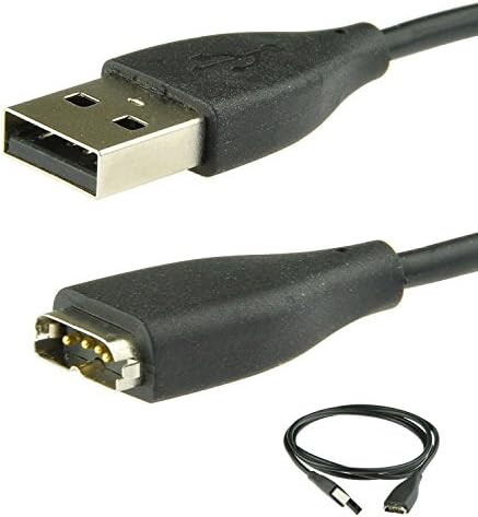 Unismart (TM) 3ft Replacement USB Charging Cable Charger for Fitbit Surge Fitness Wrist Band (Work With Fitbit Surge ONLY!!!) (Surge Black)