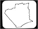 Decorated Mouse Pad with map, 