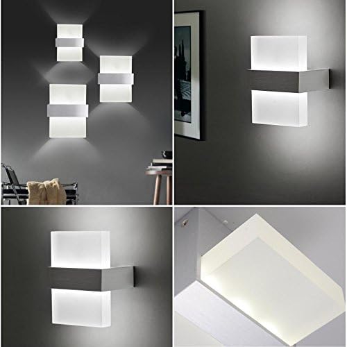 Lanfu Acrylic Led Wall Light Lamp (Natural White)
