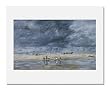 Eug&egrave;ne Louis Boudin, Figures on the Beach