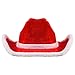 Funny Party Hats Santa Cowboy Hat – Christmas Hats Funny – Santa Costume Accessories