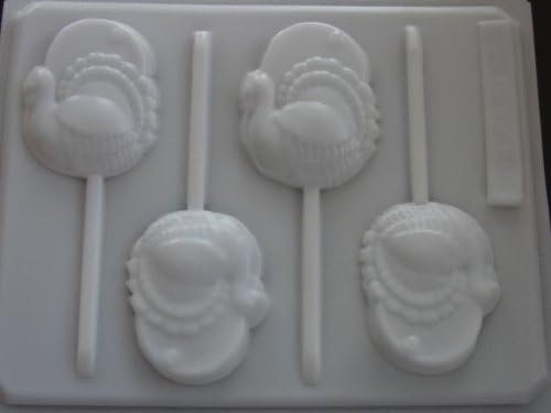 Thanksgiving Turkey Large Lollipop Chocolate Mold