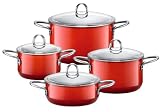 Silit Energy Red Kochgeschirr-Set 4tlg.