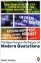 The New Penguin Dictionary of Modern Quotations (Penguin Reference Books)