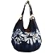 Alma de Anil Indigo Dyed Hobo Bag With O-Ring