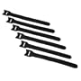 Hama Klett-Kabelbinder, 6 St�ck, Schwarz