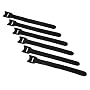 Hama Klett-Kabelbinder, 6 St�ck, Schwarz