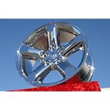 Dodge Ram 1500: Set of 4 genuine factory 20inch chrome wheels by L.A. Wheel and Tire