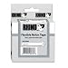 DYMO 3/4 Inch Flexible Industrial Strength Nylon Labels for Rhino 5000 Label Printer, White (18489)