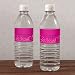 Contemporary Hearts Water Bottle Label - Pkg of 24
