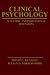 Book Clinical Psychology: Scientific and Professional Dimensions
