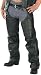 Mens Motorcycle Leather Chaps