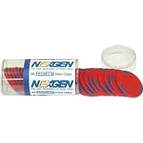 25 RED NexGen Las Vegas Poker Chips in Retail Tube