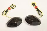 Flush Mount LED Turn Signals - Smoked - Honda 03-09 CBR 600RR, 04-09 CBR 1000RR, 99-00 CBR 600 F4, 01-09 CBR 600 F4i
