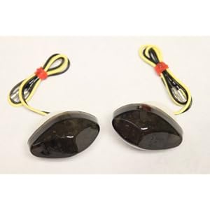 Flush-Mount-LED-Turn-Signals-Smoked-Honda-03-09-CBR-600RR-04-09-CBR-1000RR-99-00-CBR-600-F4-01-09-CBR-600-F4i