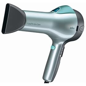 Braun FuturPro 2000w Ion Care Hairdryer - Green Metallic