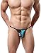 DomiGe Mens Low Rise Sexy Brief Jock G-String Underwear