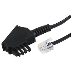Hama TAE F-Kabel Universal, 10 m, Schwarz