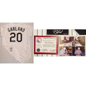 Jon Garland Signed White Sox Majestic Pinstripe Replica Jersey by Schwartz Sports