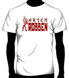 Bayern Munich: Arjen Robben Player Print Soccer Tee, Adult XX-Large | White/Red