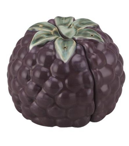 Pfaltzgraff Jamberry Sculpted Berries Pepper Set