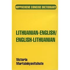 Lithuanian-English, English-Lithuanian Dictionary (Hippocrene Concise Dictionaries)