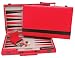 Red and Black Backgammon Set