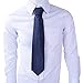 Classic Woven Men's Ties Neckties for Wedding Party Dress (Solid Navy Blue)