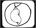 Decorated Mouse Pad with chain, locket, shell, 