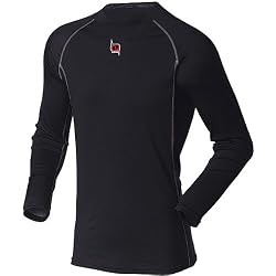 MSR Racing Long Sleeve Adult Base Layer MX Motorcycle Body Armor - Black