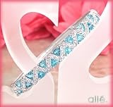 14K 4.25 CTW Blue Topaz & Diamond Bangle