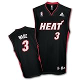 Miami Heat Dwayne Wade Kids Replica Adidas NBA Jersey