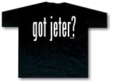 got jeter ? Men`s T Shirt SMALL Thru 5X