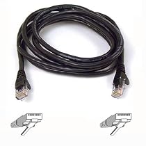  Belkin A3L980-07-BLK High Performance Category 6 UTP Patch Cable ? 7ft (Black)