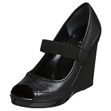  : Nine West Women's Wildorchid Wedge Mary Jane,Black Multi,10.5 M US