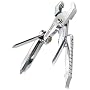 Swiss Tech MPTBS Micro-Plus 8-in-1 Polished Stainless Steel Key Ring Multi-Tool, Gift Box