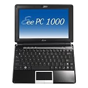 ASUS Eee PC 1000 10-Inch Netbook (1.6 GHz Intel Atom N270 Processor, 1 GB RAM, 40 GB Solid State Drive, Linux, 6 Cell Battery) Fine Ebony