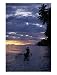 Native Fisherman in Outrigger Canoe, Indonesia Transportation Photographic Poster Print by Yvette Cardozo, 30x40