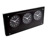 Desk Top World Time Clock with 3 Time Zones