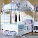 Carolina Furniture Works Cottage Princess Canopy Complete Bed