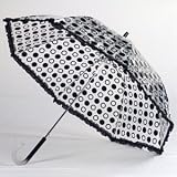 Frankford Polka Dot Ruffle Rain Umbrella